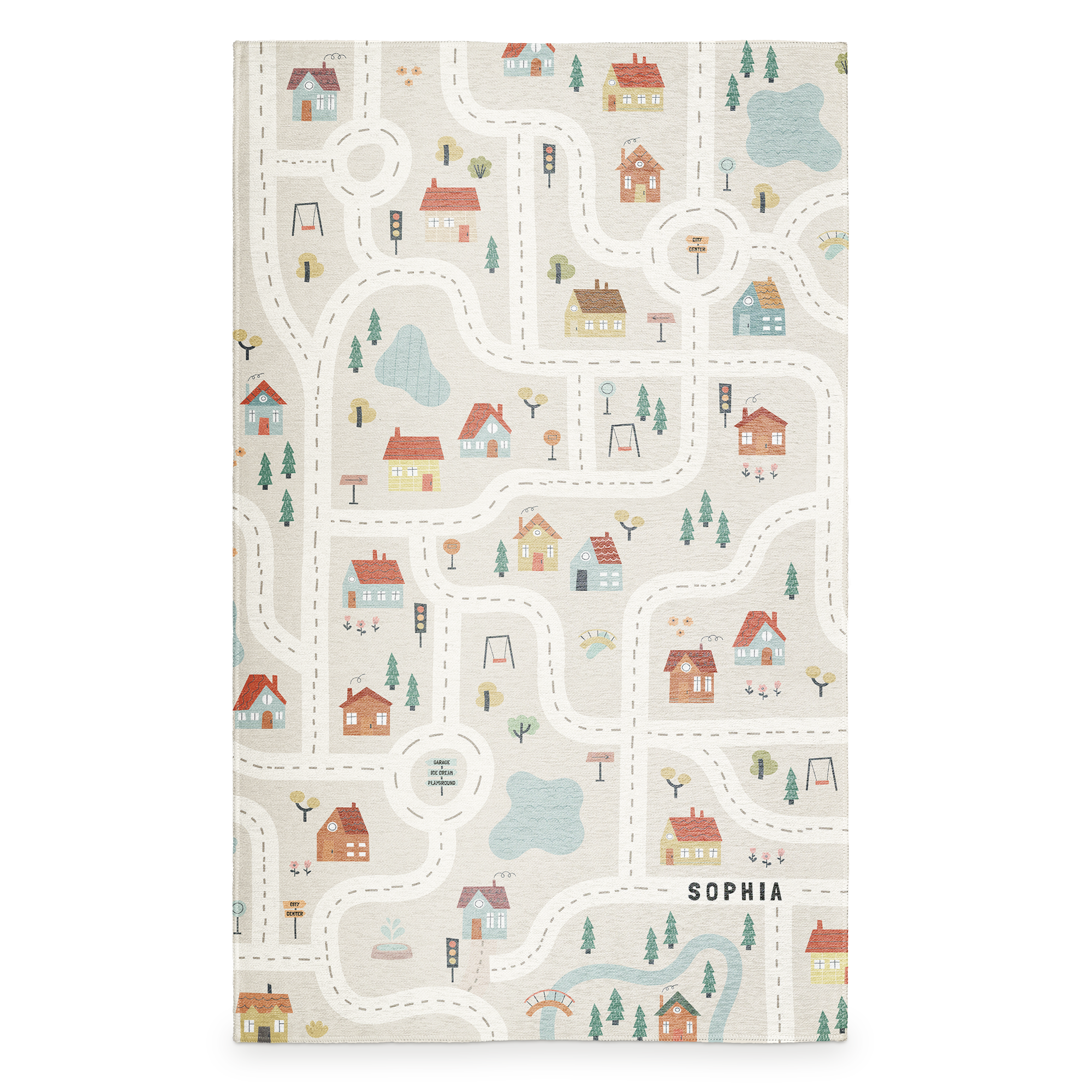 Tapis de jeu imprimé