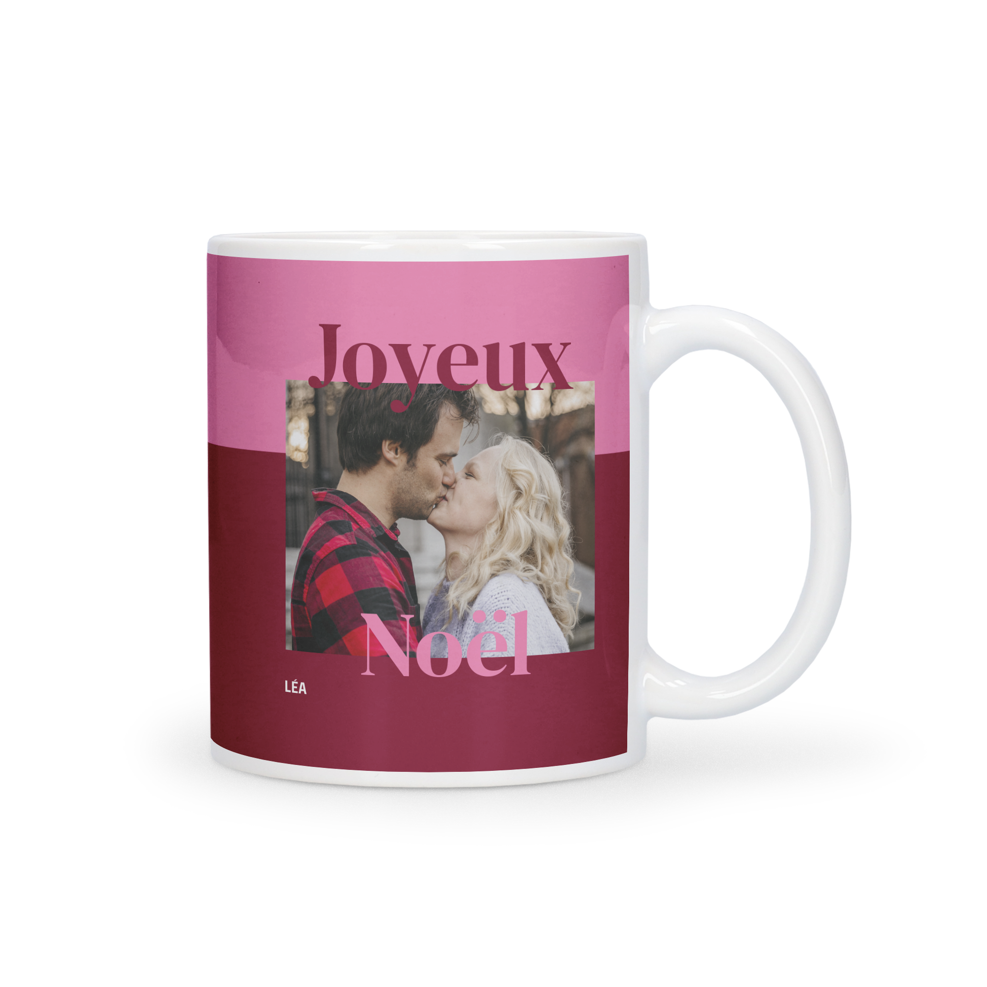 Mug Noël avec photo