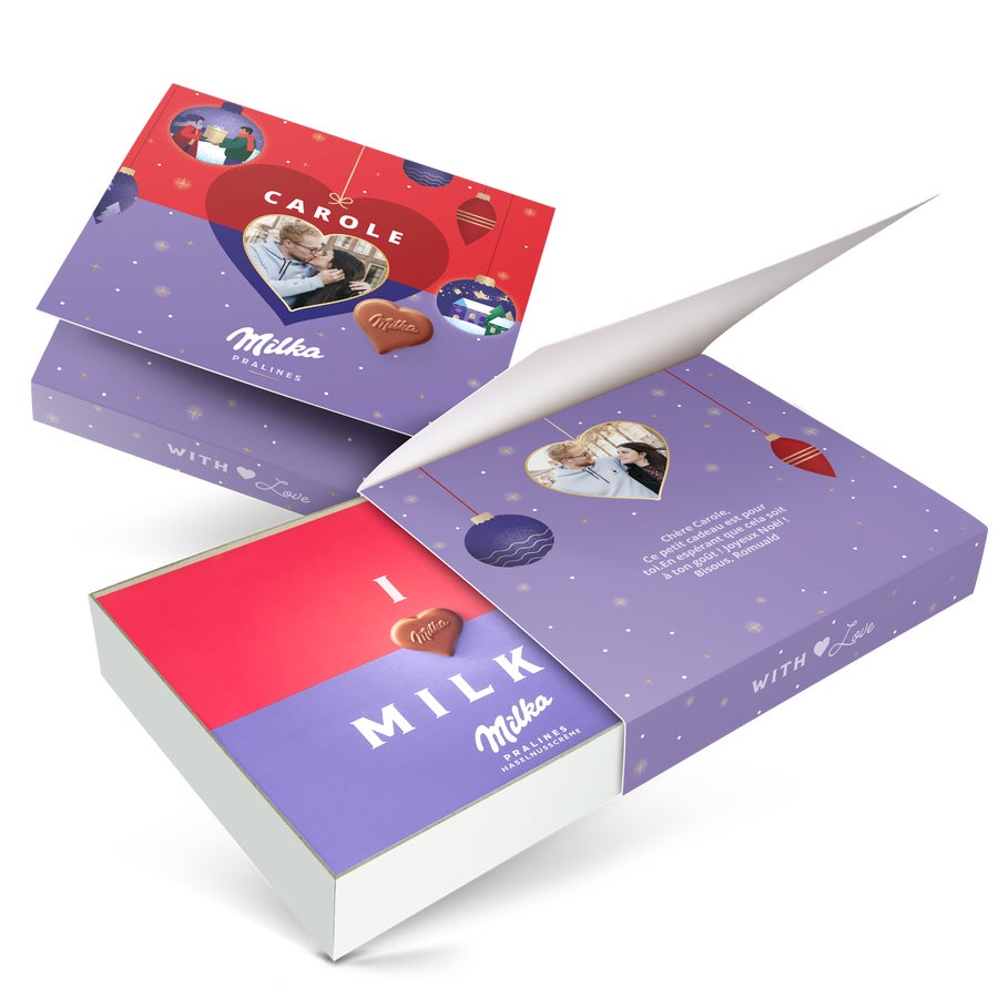 Milka personnalisé - Noël Milka personnalisé - Noël