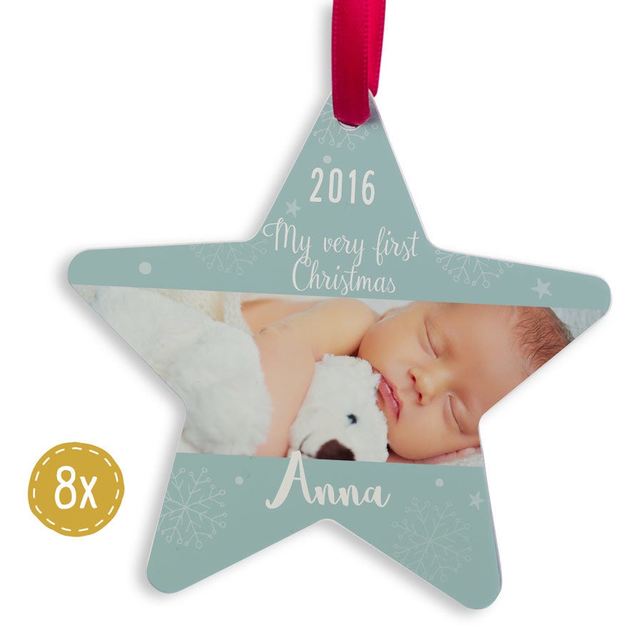 Christmas hanger aluminium - Star (8)