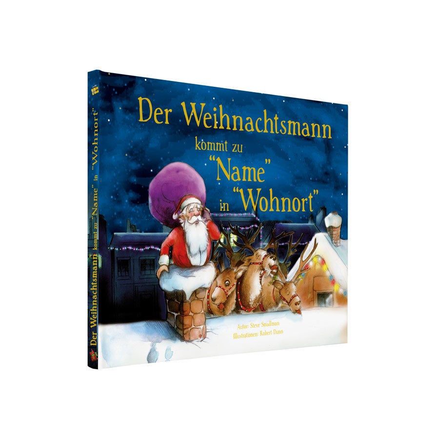 Personalisiertes Kinderbuch - Der Weihnachtsmann kommt