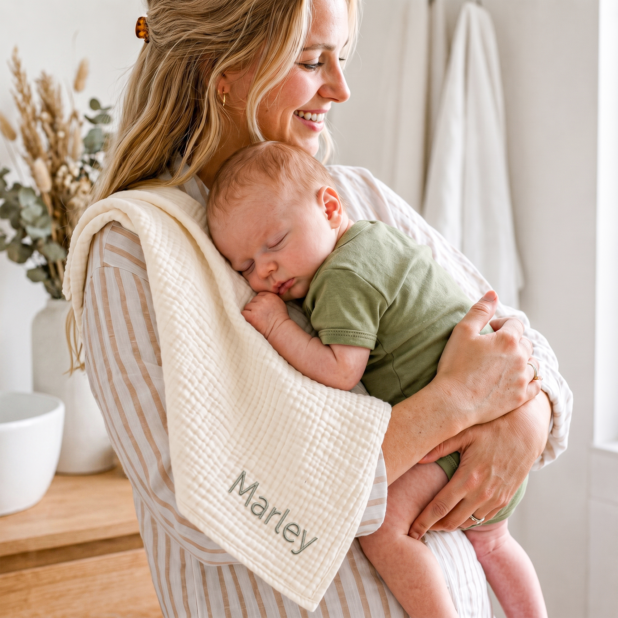 Lange bébé personnalisé