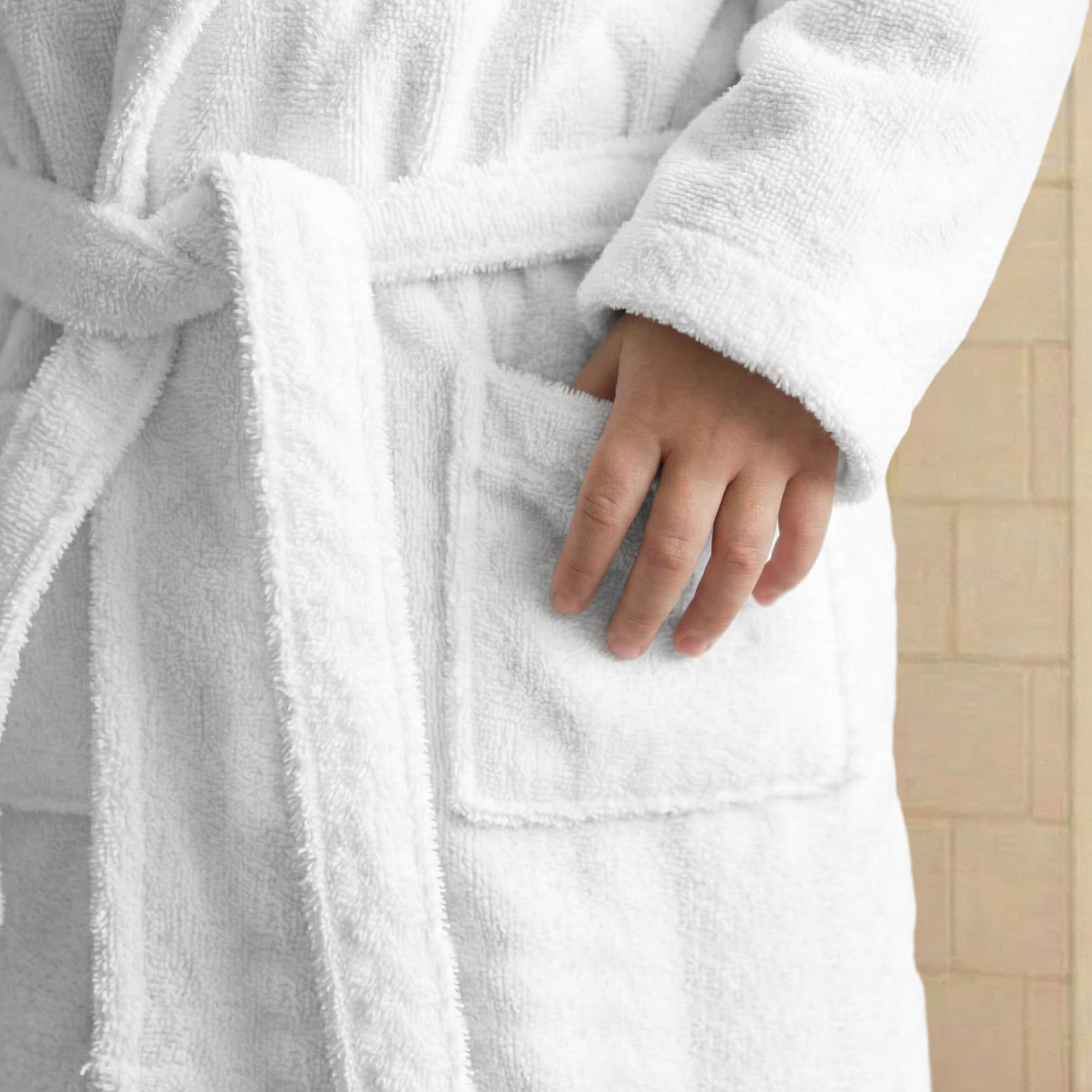 Bademantel Kind mit Namen