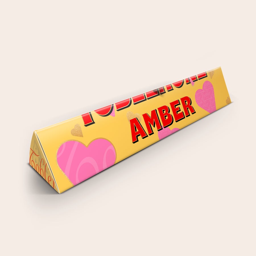 Toblerone Liefde met naam Toblerone Liefde met naam