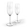 Champagnekist met gegraveerde glazen - flutes met naam