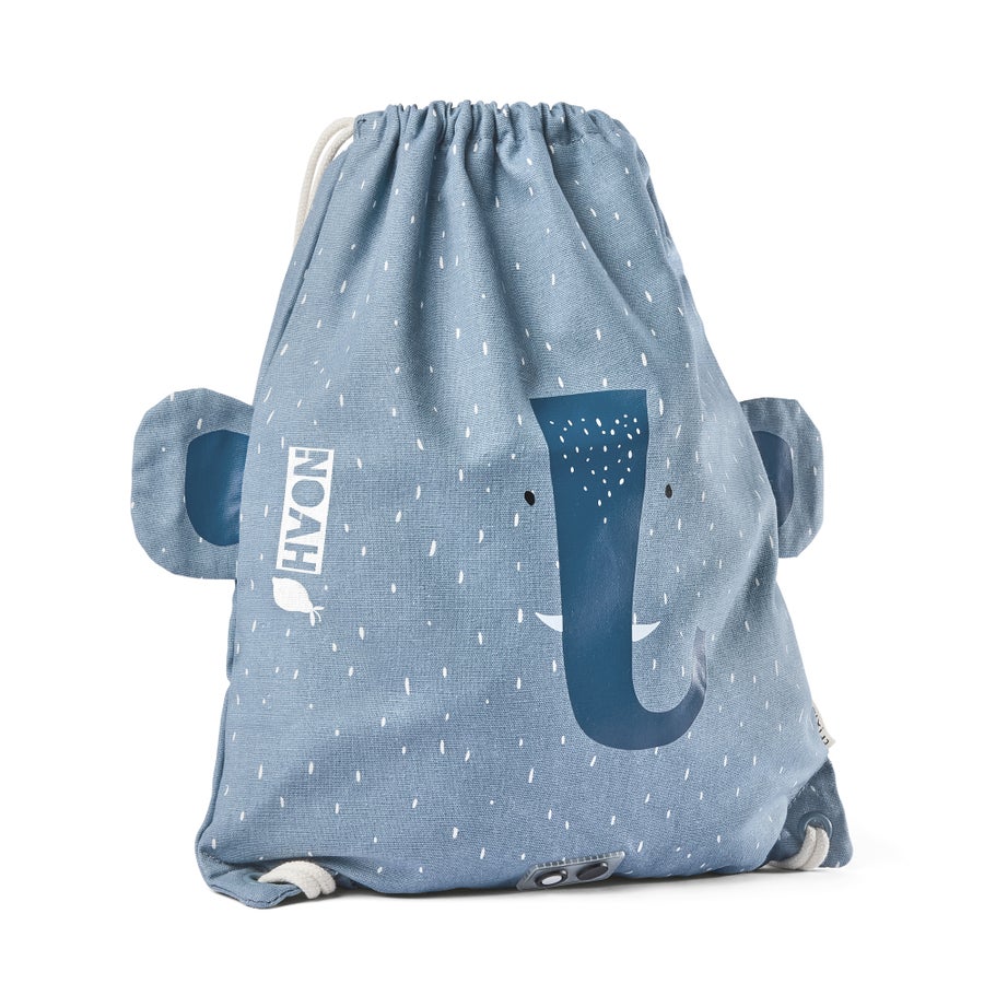 Personalised drawstring bag