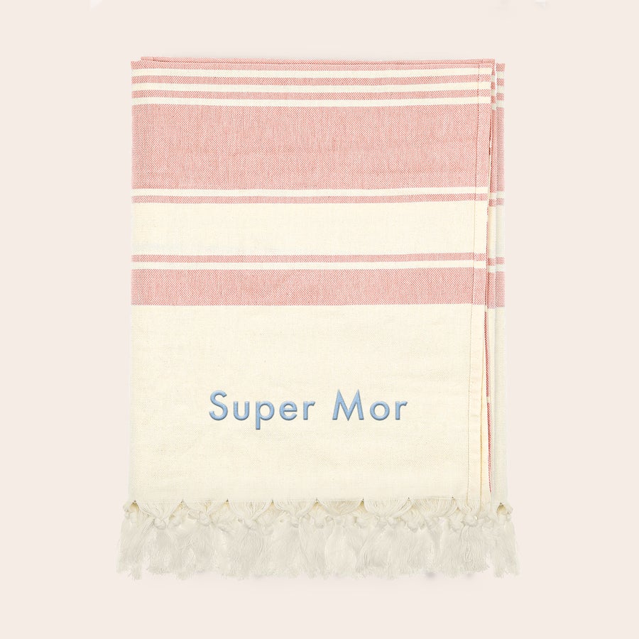 Hammam-håndklæde med navn Hammam-håndklæde med navn