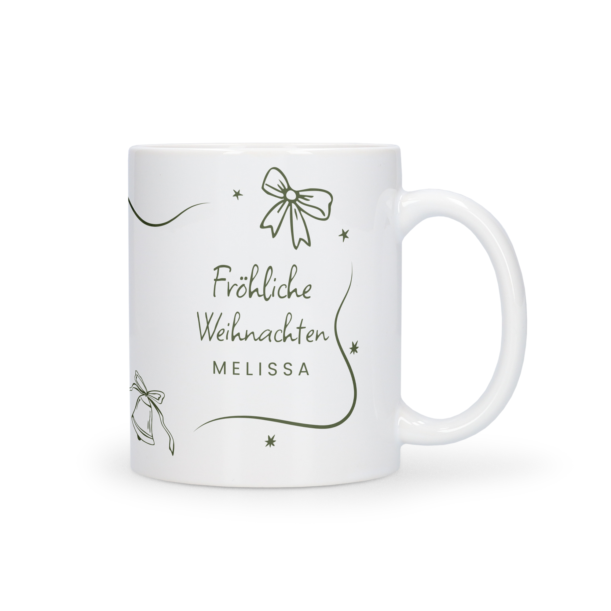 Tasse mit Foto - Weiß