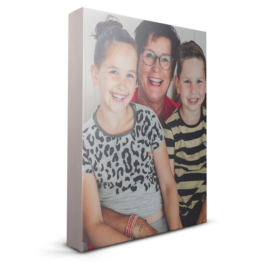 Personalised photo canvas