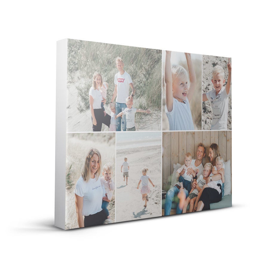 Personalised photo canvas