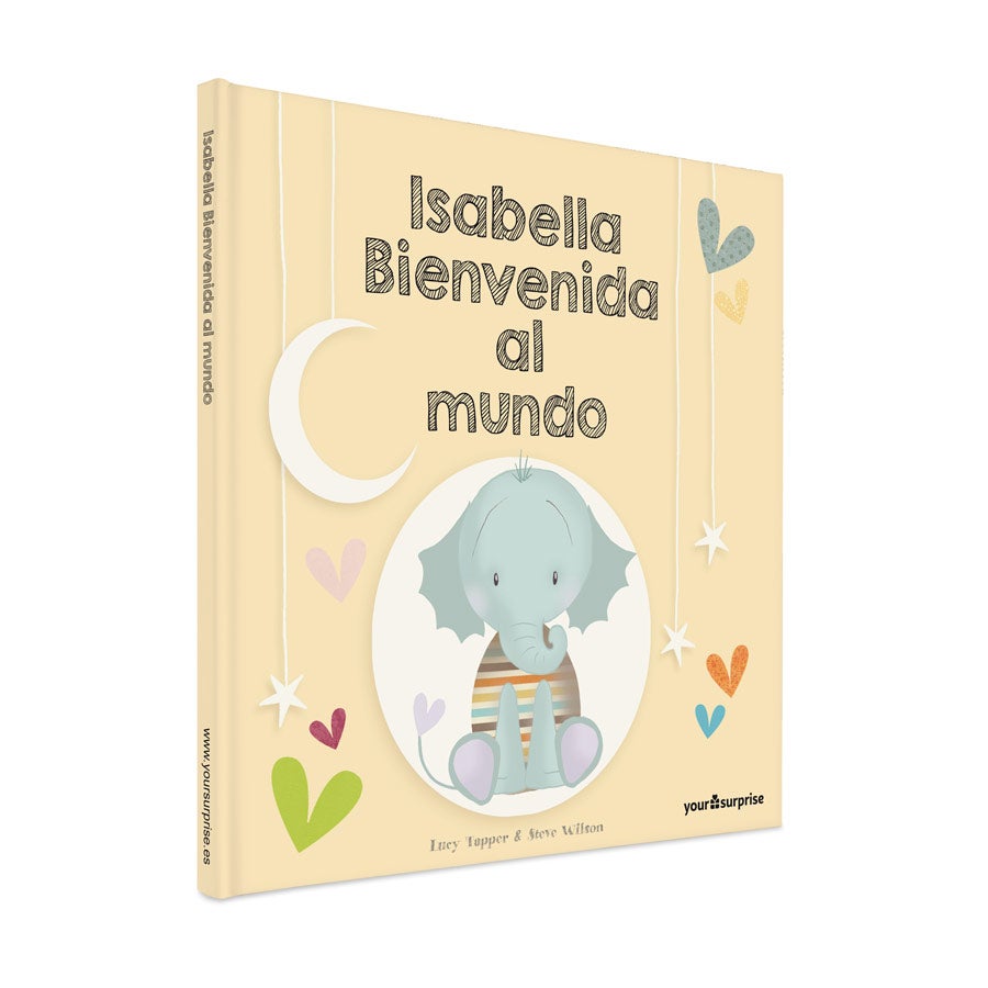 Libro personalizado "Bienvenido al mundo"