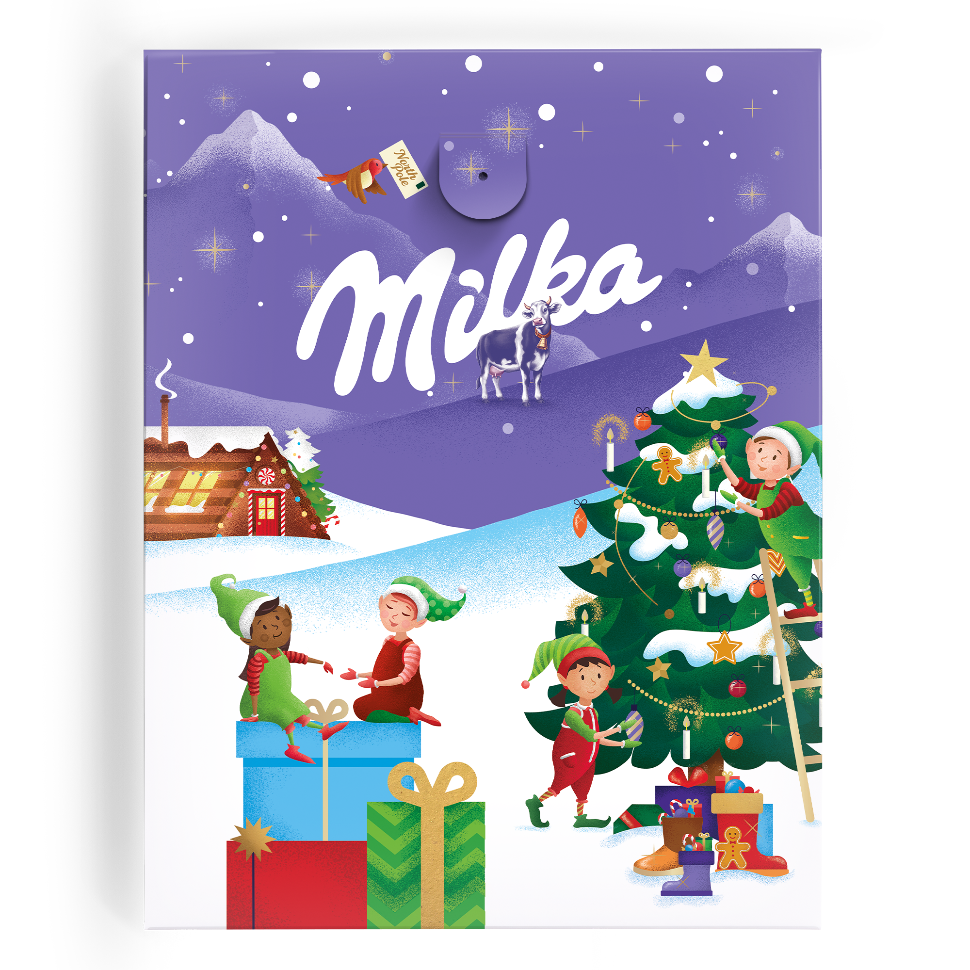 Milka Favourites Adventskalender med foto