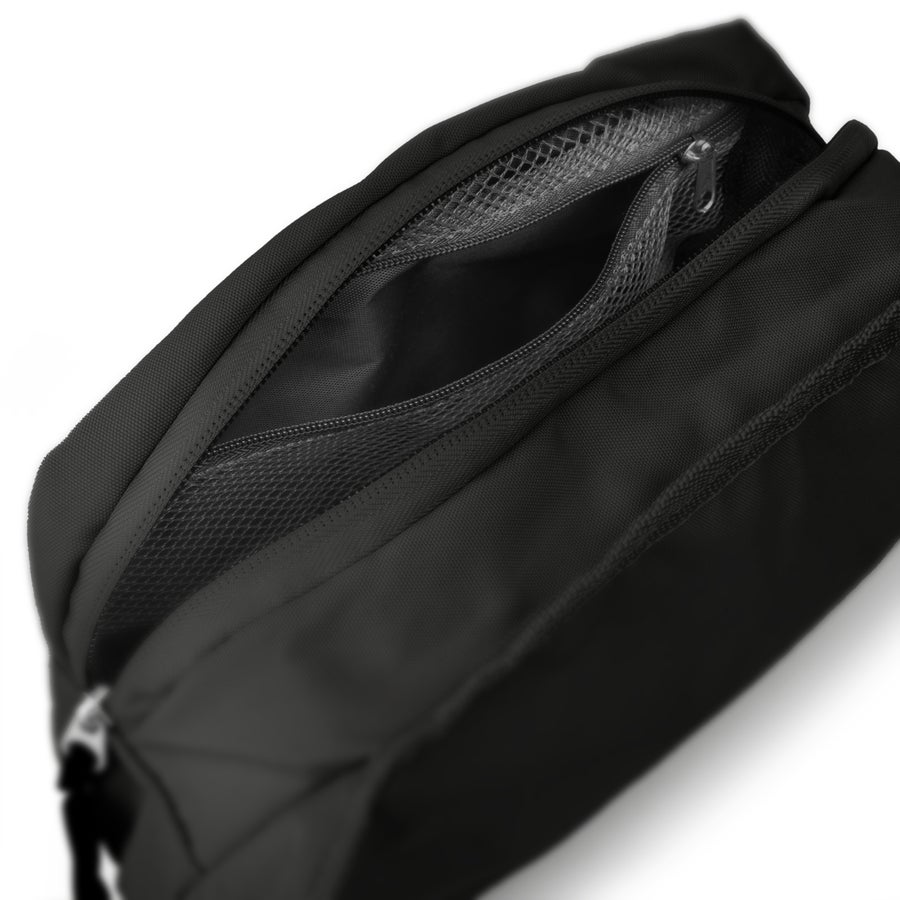 Personalised bum bag Black