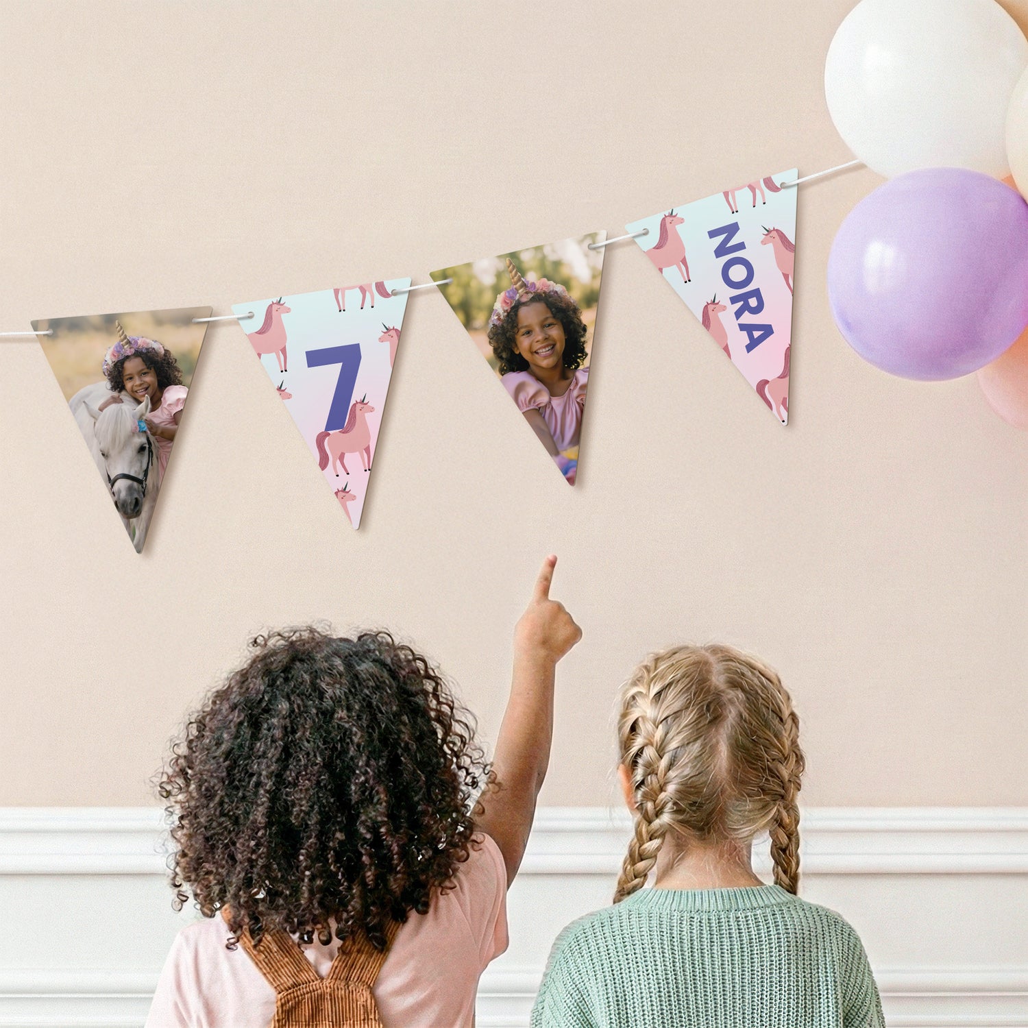 Spersonalizowana girlanda - Tr�jk�t - M - 10m