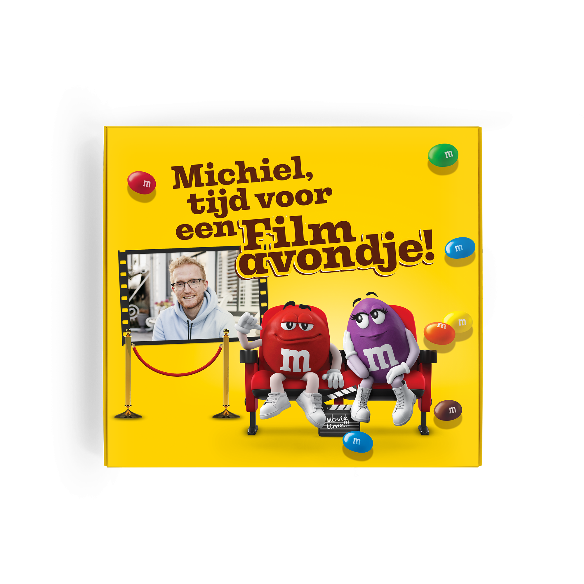 Gepersonaliseerde M&M's moviebox