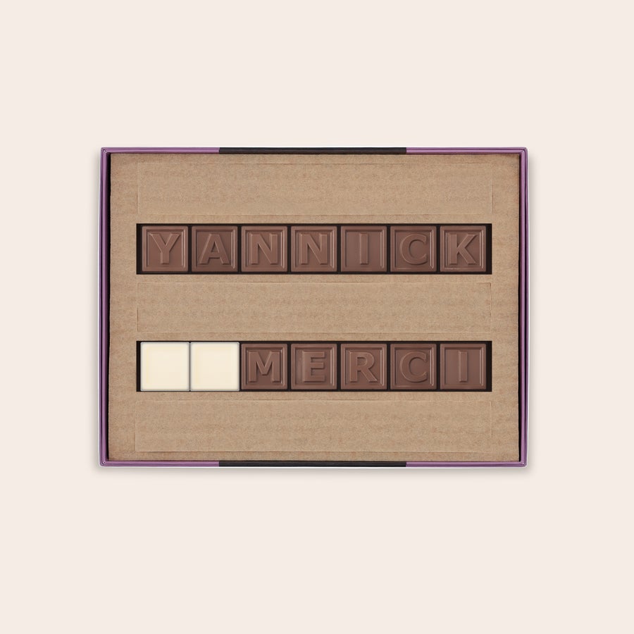 Messages en chocolat - Chocotelegram Messages en chocolat - Chocotelegram