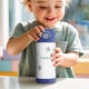 Lasten ruostumattomasta teräksestä valmistettu juomapullo pillillä - 350 ml - Sininen Lasten ruostumattomasta teräksestä valmistettu juomapullo pillillä - 350 ml - Sininen