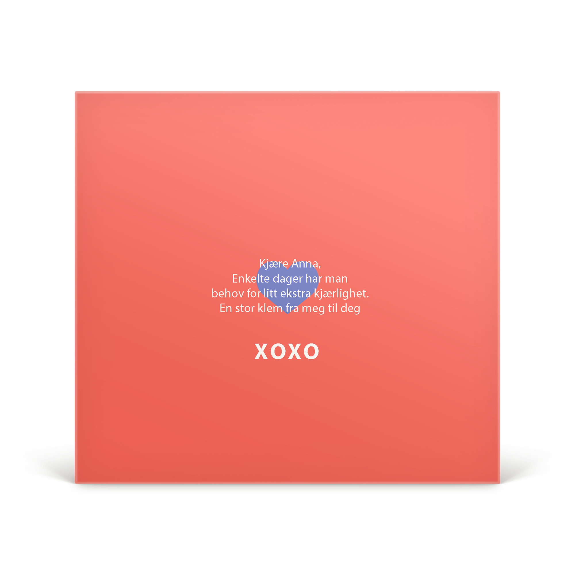 Milka sjokolade 3D-gaveeske