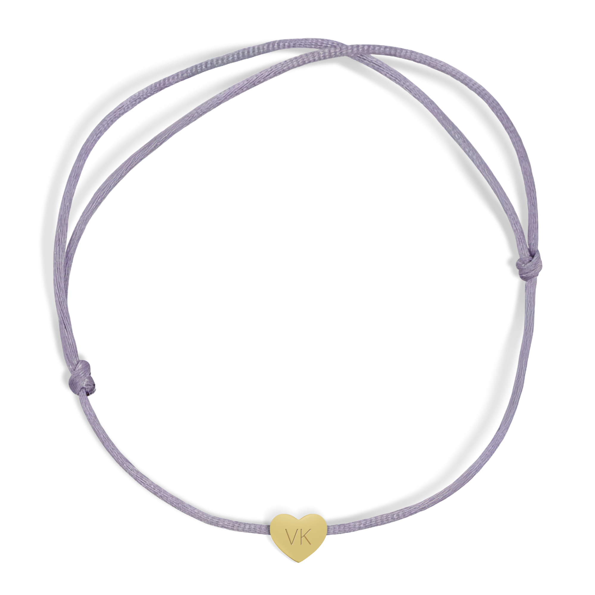 Personalised cord bracelet