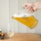 Engraved glass jug Engraved glass jug