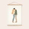 Poster personnalisé avec porte-affiche Poster personnalisé avec porte-affiche