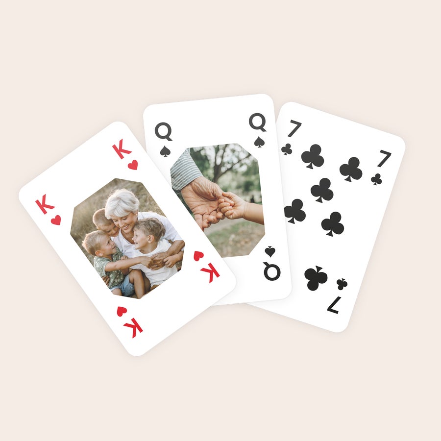 Photo card deck- Printed front Photo card deck- Printed front