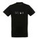 T-Shirt  Herren -  Schwarz - L