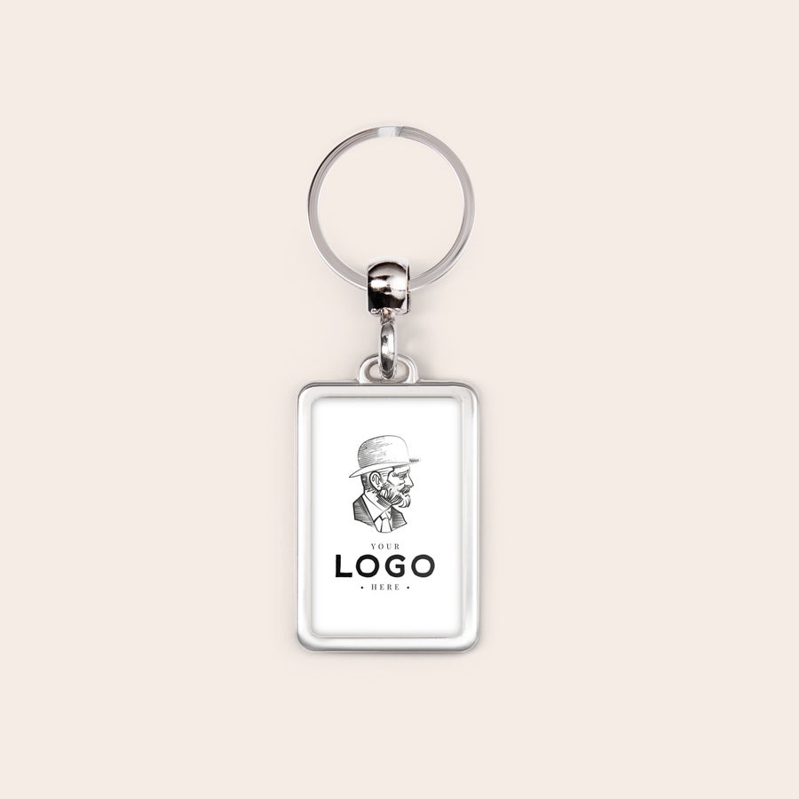 Personalised key ring - Stainless steel Personalised key ring - Stainless steel