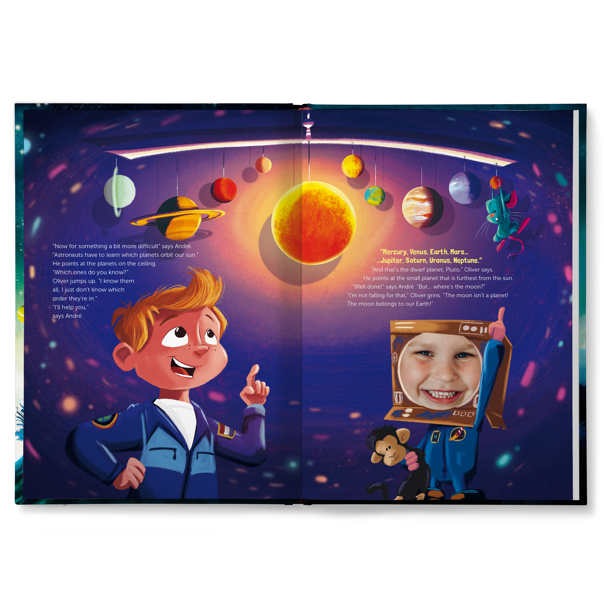 Personalised children's book - How can I become an astronaut?