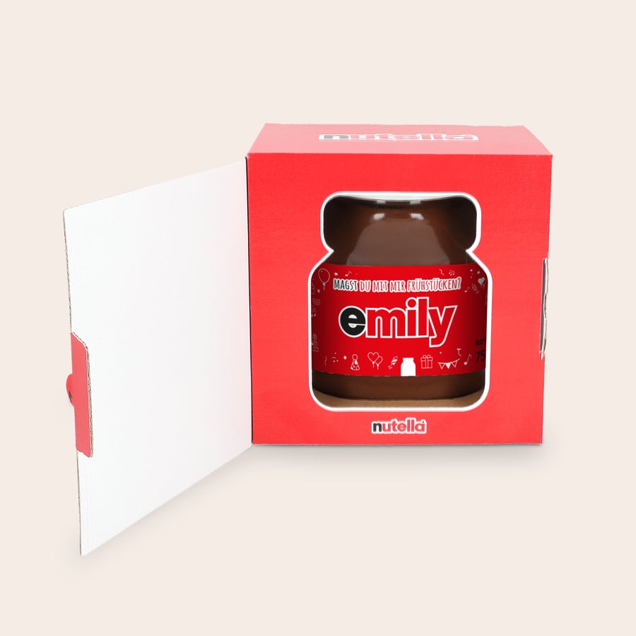 Personalisiertes nutella®-Glas Personalisiertes nutella®-Glas