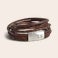 Leren armband heren graveren Leren armband heren graveren