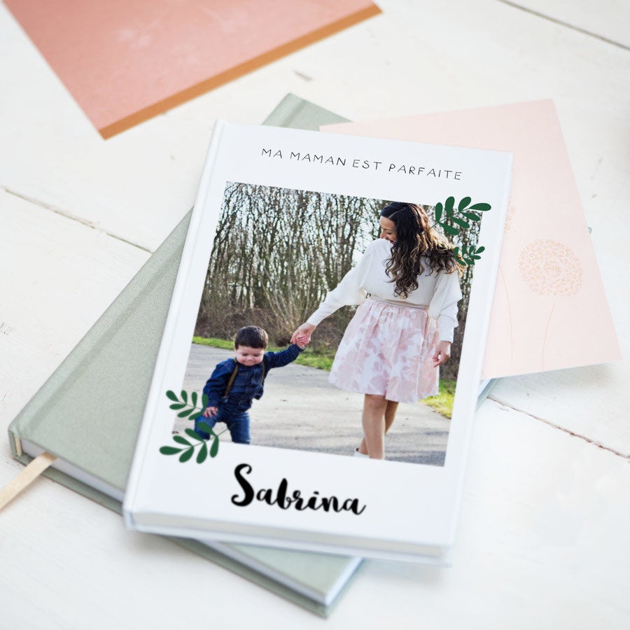 Carnet de notes personnalisé – Fête des Mères