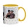 Taza colorida personalizada