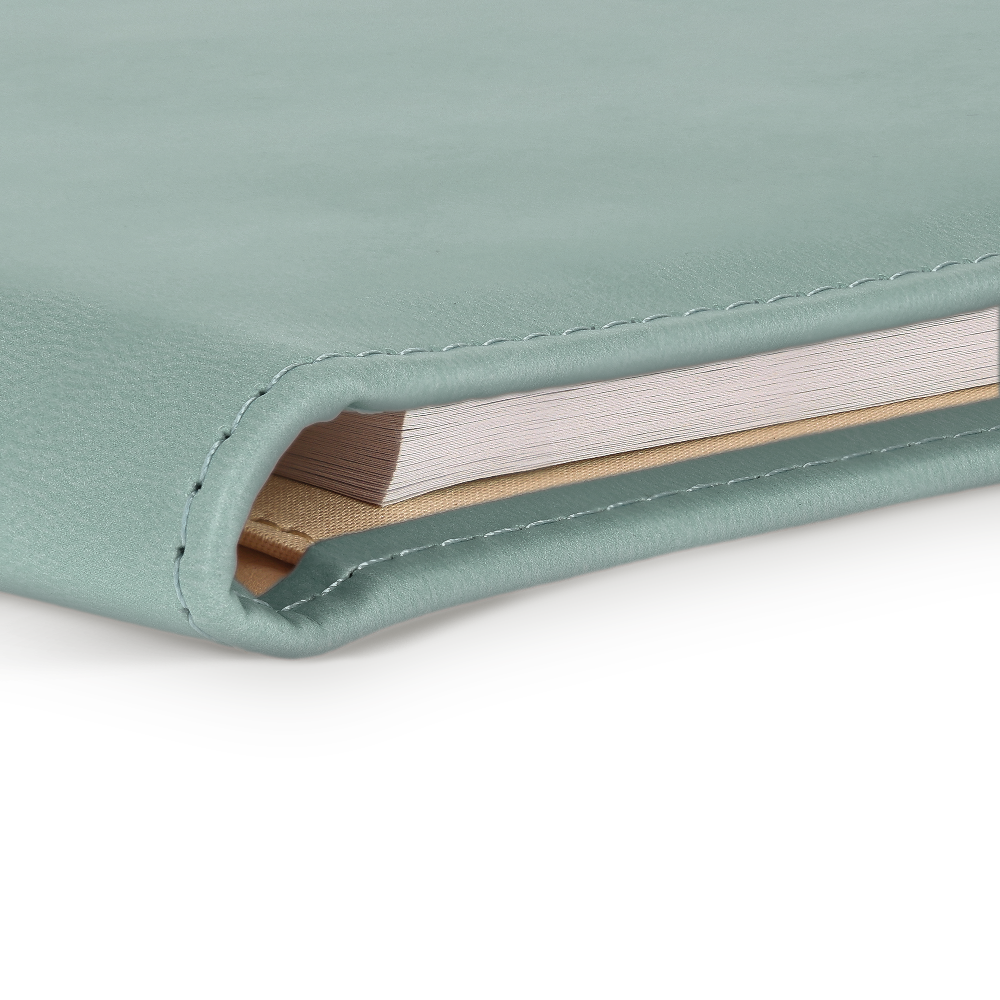 Veganský kožený držák na poznámkový blok na míru