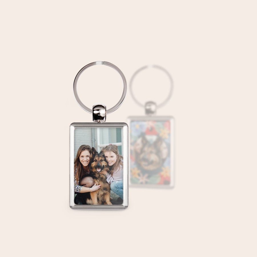 Sleutelhanger met foto Sleutelhanger met foto