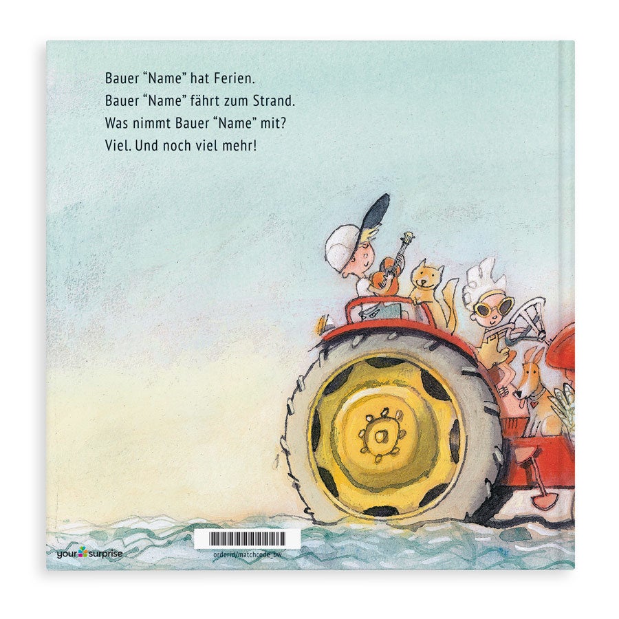 Buch Bauer Boris personalisieren