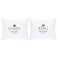 Personalised pillowcase set - Love - White - 60 x 50 cm