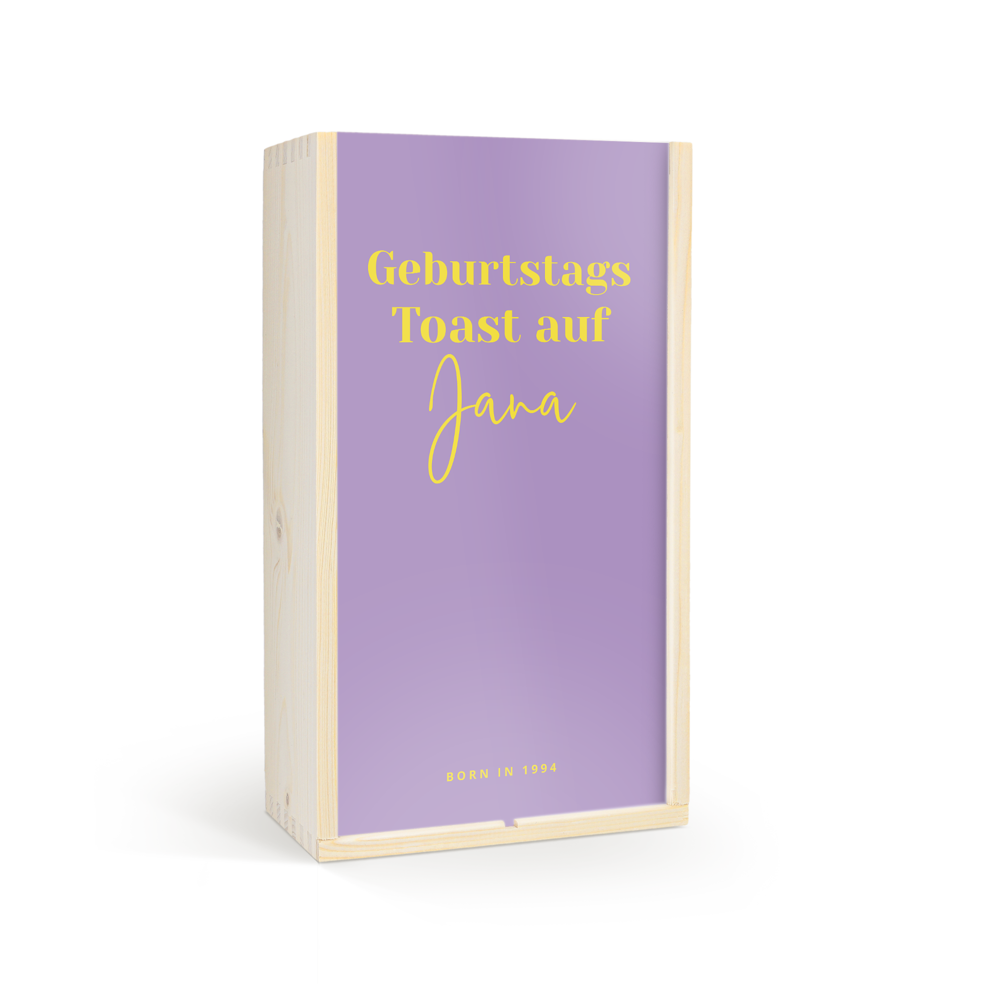 Weinkiste personalisiert