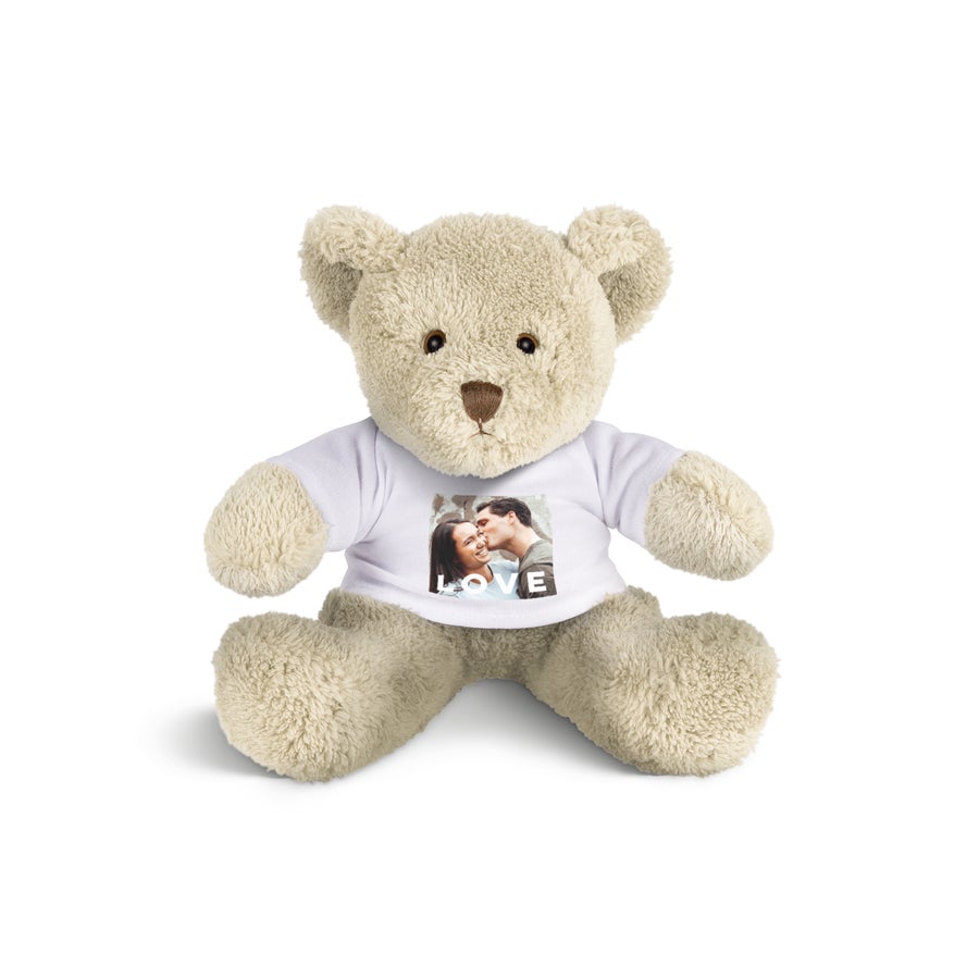 Beren knuffel met foto - Billy beer Beren knuffel met foto - Billy beer