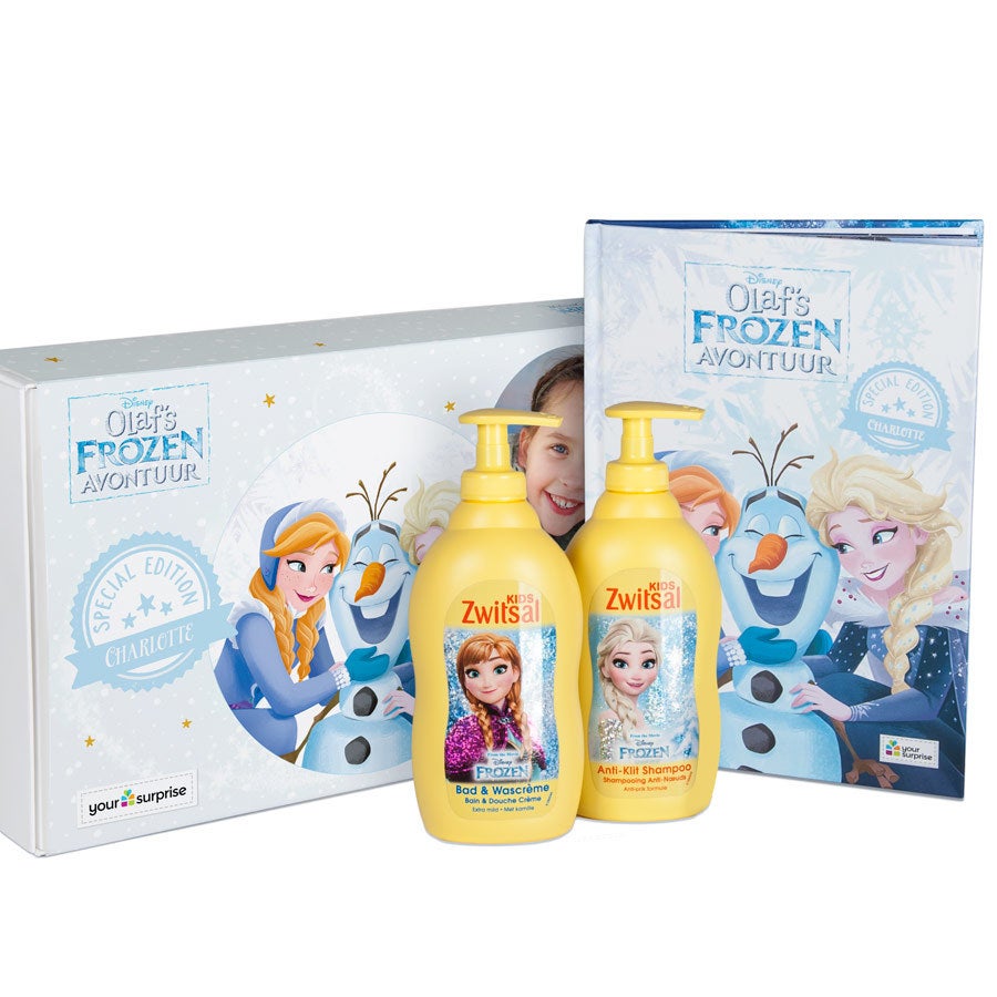 Zwitsal boekenbox bedrukken - Frozen Zwitsal boekenbox bedrukken - Frozen