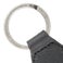 Leren sleutelhanger - Zwart