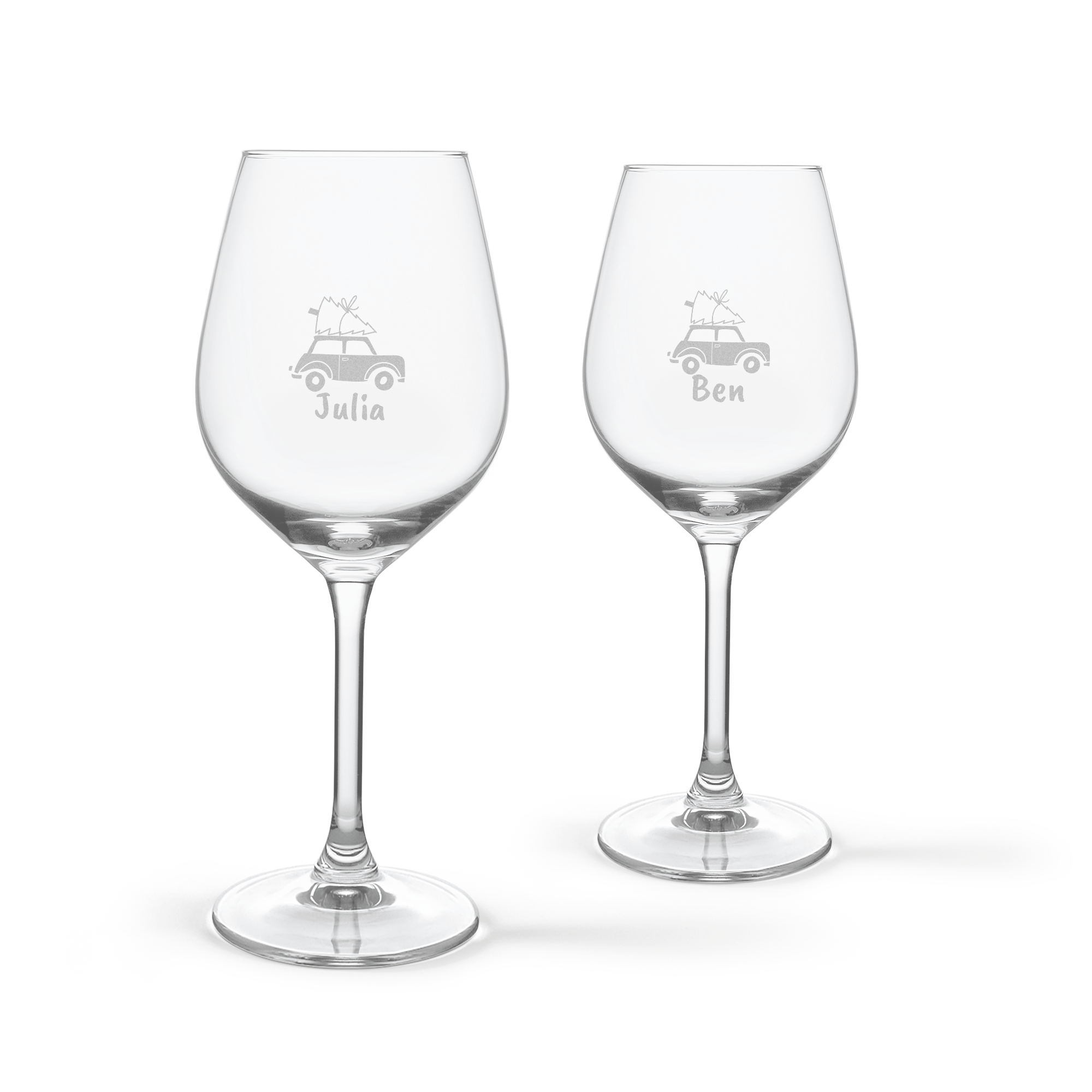 Caixa Presente de vinho com copos