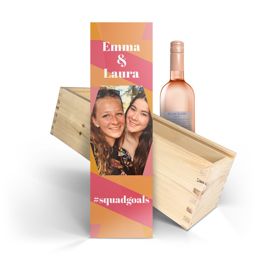 Rosévin med personlig etikette - Oude Kaap Rosé