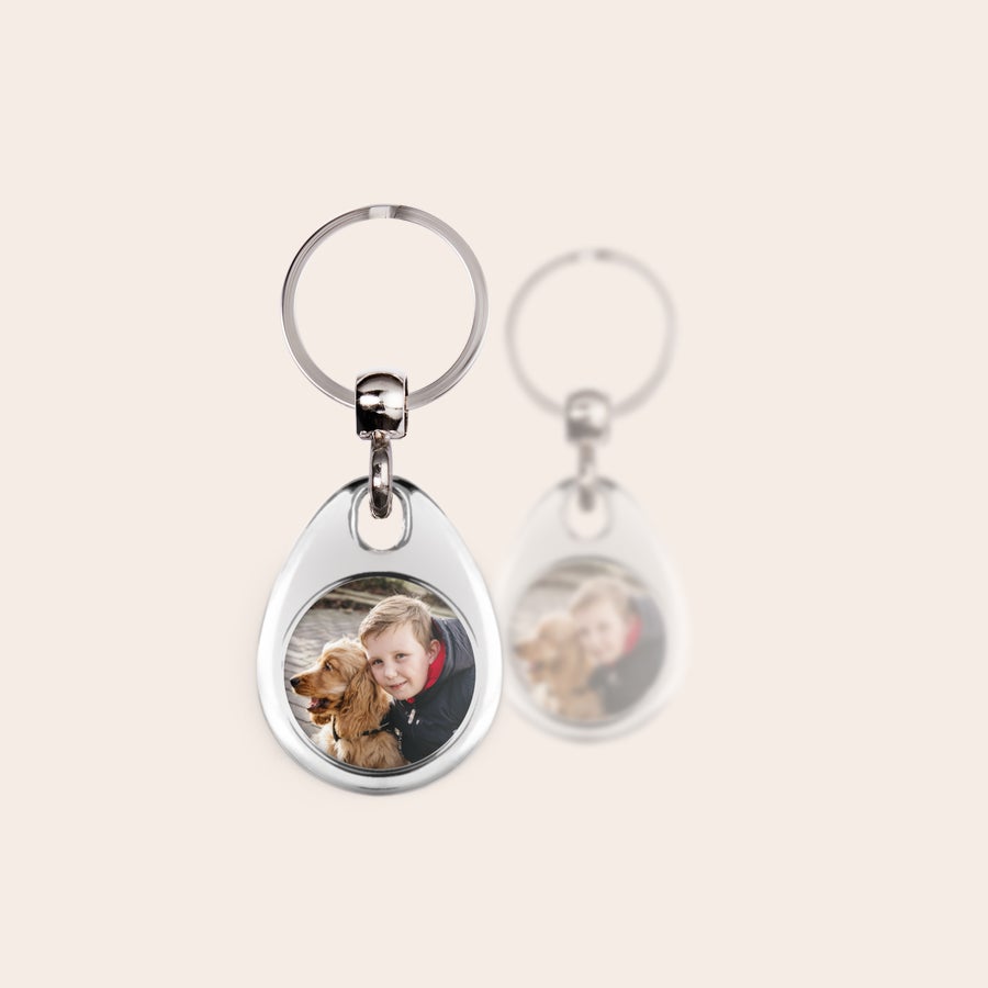 Porte clé avec photo Porte clé avec photo