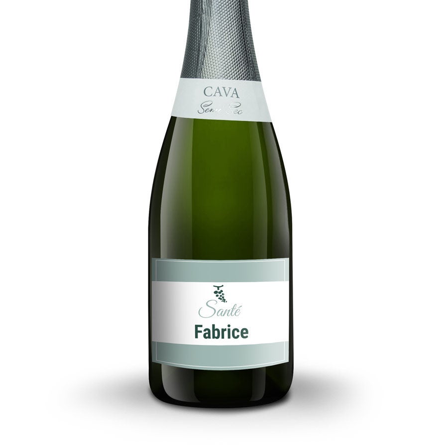 Cava personnalisé - Palau Semi-Seco - 750ml