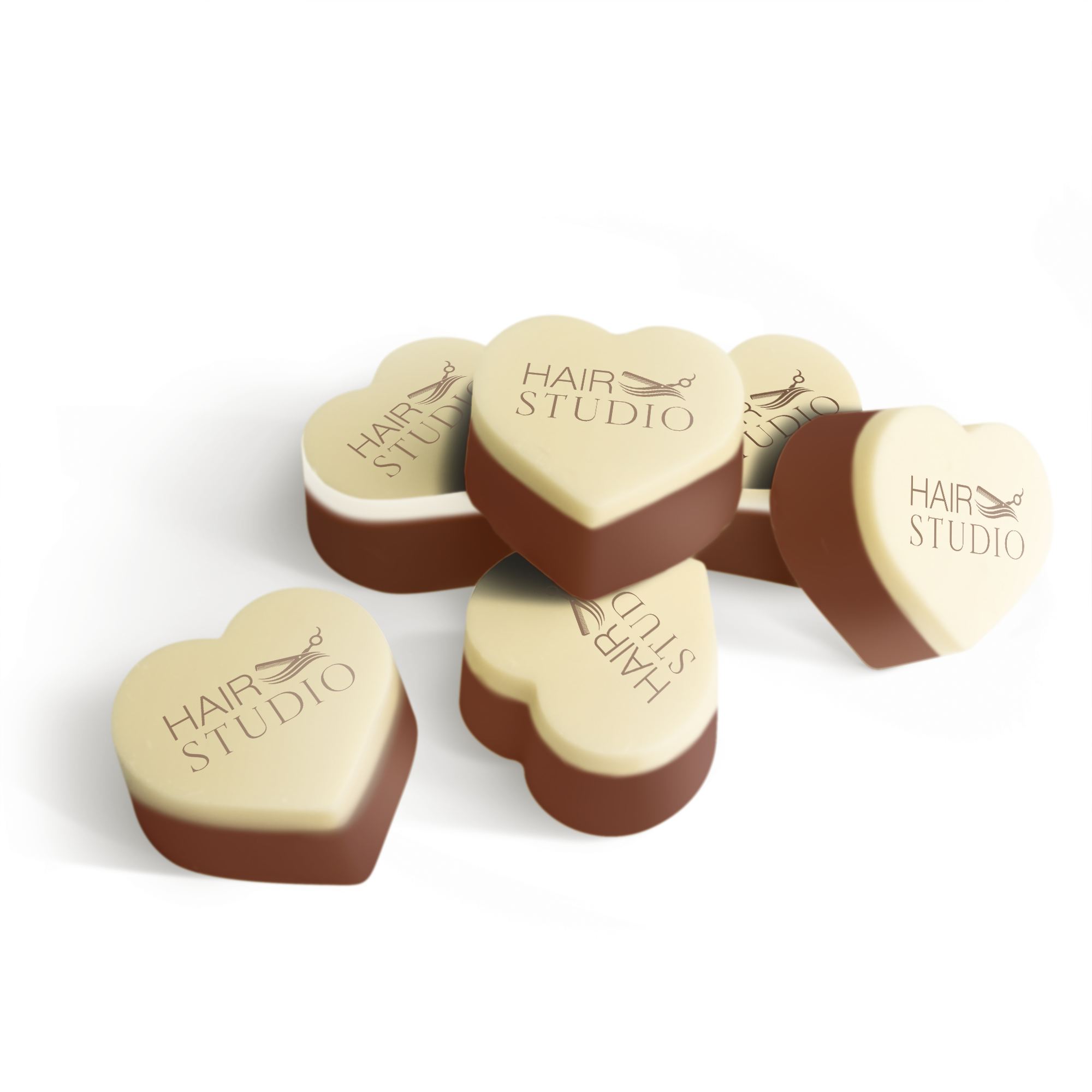 Personalised Photo Chocolates - Hearts