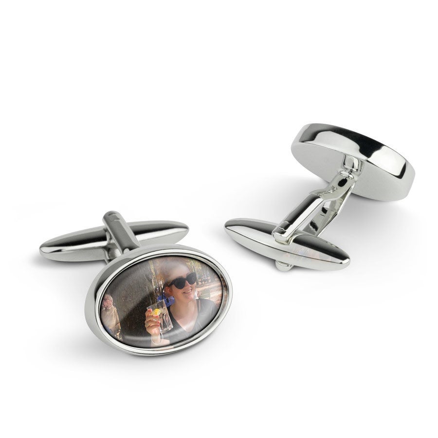 Cufflinks owalne - zdjęcie