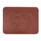 Custom leather mousepad - Brown