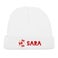 Baby beanie - First Christmas - White
