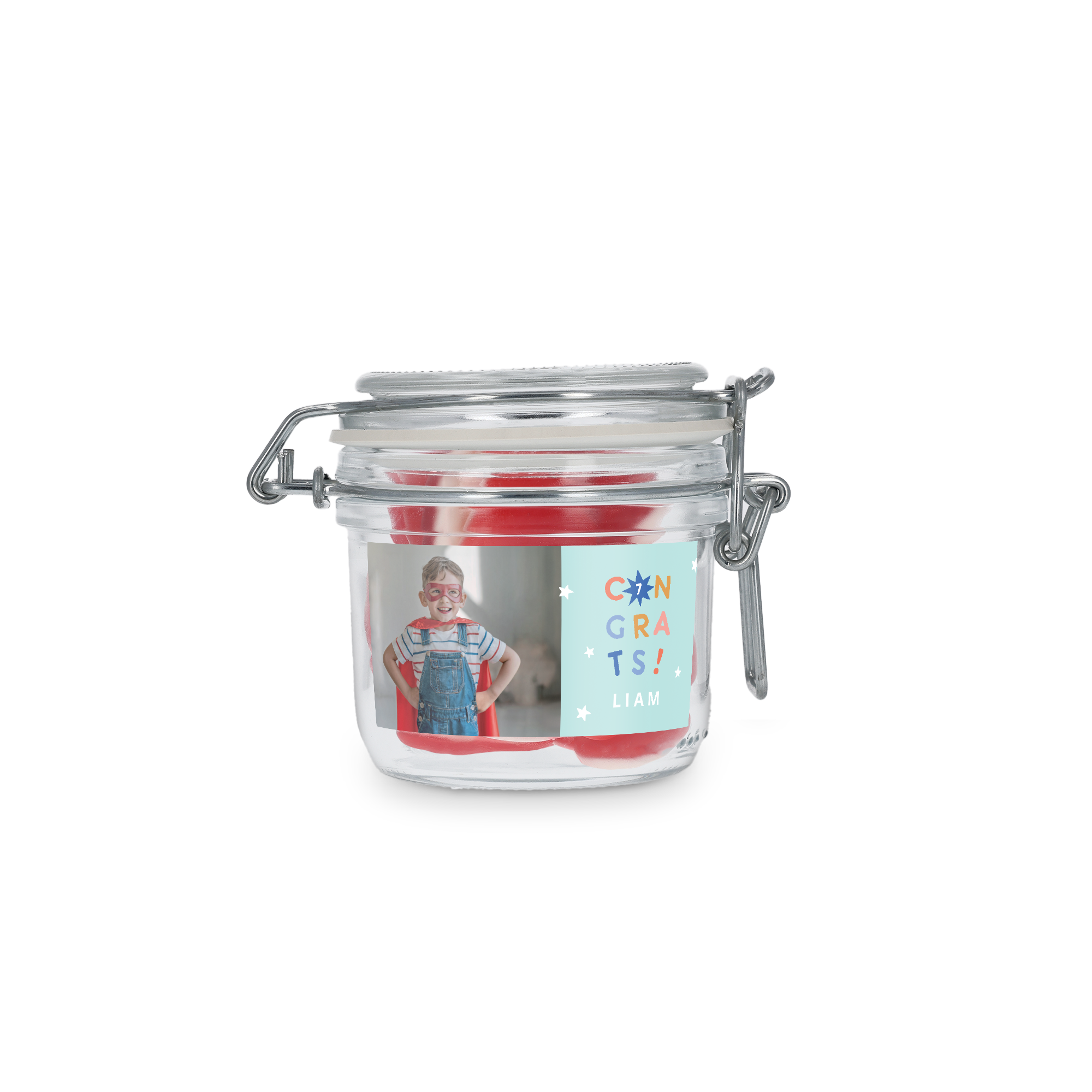 Personalised sweet jar